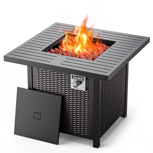 Tacklife gas fire - fire, table
