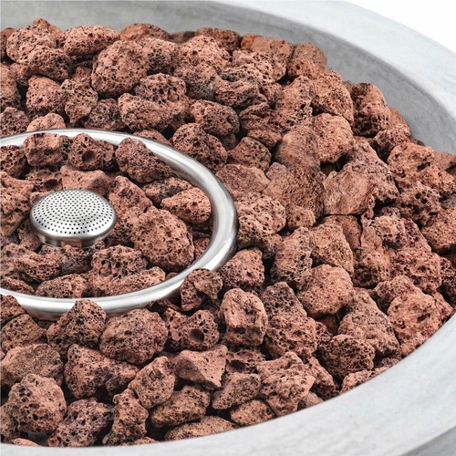 Lbs red lava - 15, rocks